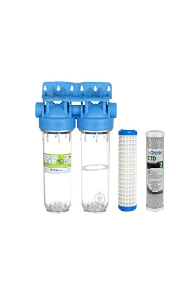 Genel Markalar Atlas Filtri Atlas 10 Inç Dp Duo Housıng 1" Dolu Filtre Kabı -...