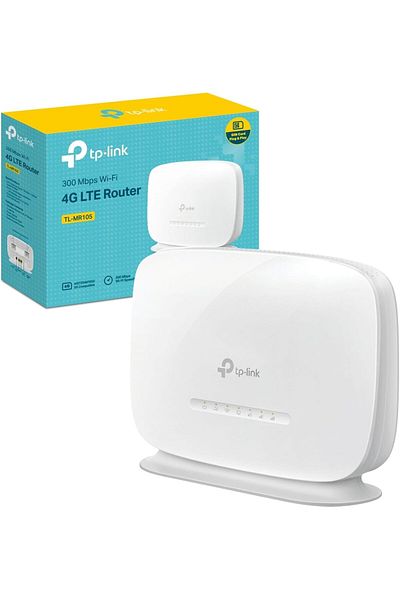 TP-LINK راوتر واي فاي 4G بسرعة 300 ميجابت في الثانية، راوتر واي فاي متنقل متطور بشبكة 4G Cat4 LTE، مثالي للألعاب