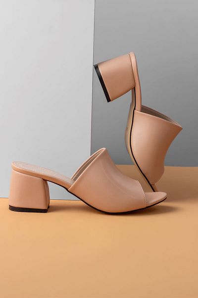 Lal Shoes & Bags Movement Heeled πολύχρωμες γυναικείες παντόφλες-γυμνές
