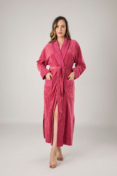 Nuşa Rochie din bumbac din bumbac jacquard cu guler