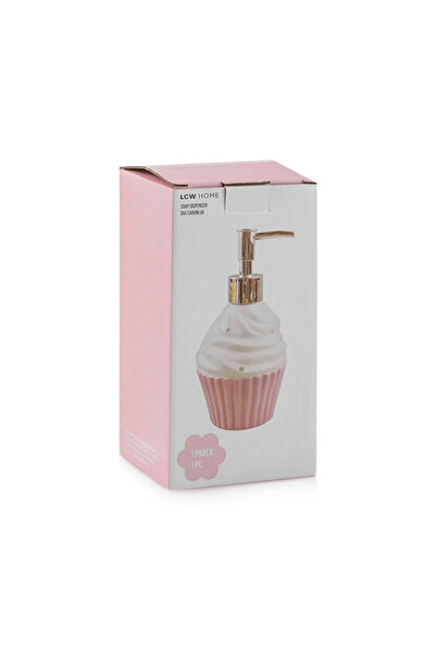 LC Waikiki Karışık Cupcake Figürlü Seramik Sıvı Sabunluk