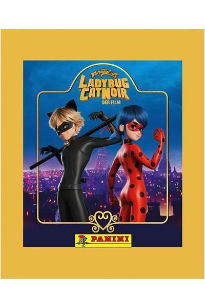 Panini Miraculous Ladybug & Cat Noir The Film Sticker Collection 48 τσάντες + άλμπουμ