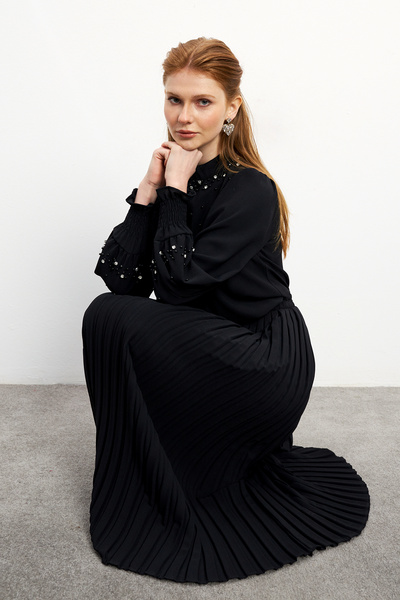 VAVİNOR Φούστα Valeria - Σετ Μαύρη Μπλούζα