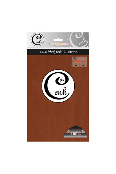Cenk Yazma 100cm 938 Tarçın Tekli Poşet Yazma