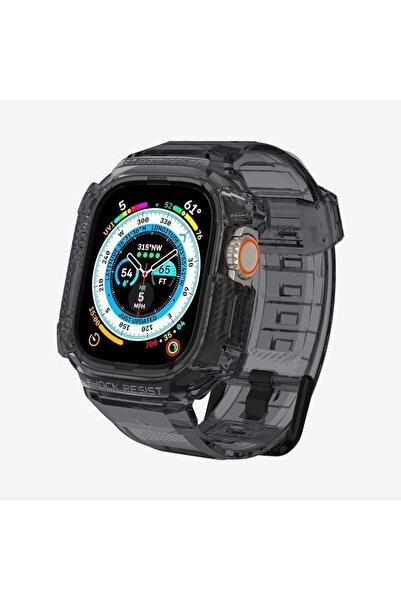 Spigen Apple Watch 49mm (Ultra 2/1) Kılıf & Kordon Kayış Rugged Armor Pro Spa...