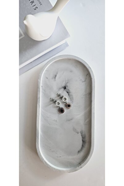 Home El Yapımı Oval Tepsi - Mum Dekorasyonu,mücevher Tepsisi Ve Ev Dekorasyonu