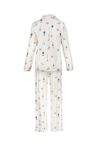 PJ Salvage Pyjama Breakfast of Champs Schlafanzug Schlafmode Bequem