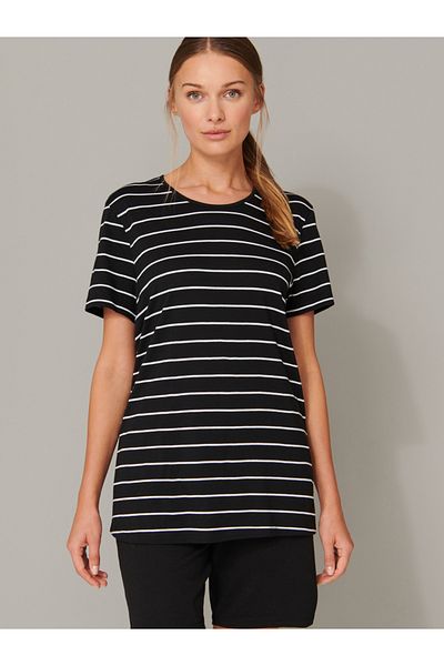 Schiesser Schlafanzug 95/5 Schlafanzug Pyjama Schlafmode Bequem