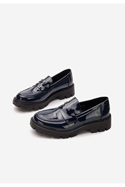 B T Shoes Mocasini cu talpa groasa Zampa navy