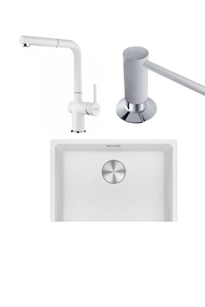 Franke Mrg 210/110-52 BİANCO Eviye Actıve Plus Doccıa Armatür&sabunluk Set Ka...