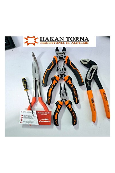 Rico Ford Pense Uzun Eğri Kargaburun Yankeski Pense Takımı Seti