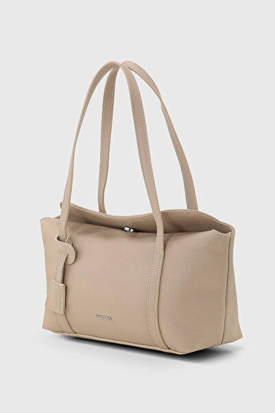 Housebags حقيبة كتف بولينج بغطاء كريمي 270