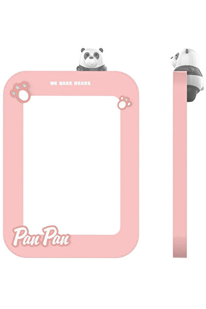 Miniso We Bare Bears Lisanslı Sevimli Panda Figürlü Makyaj Aynası