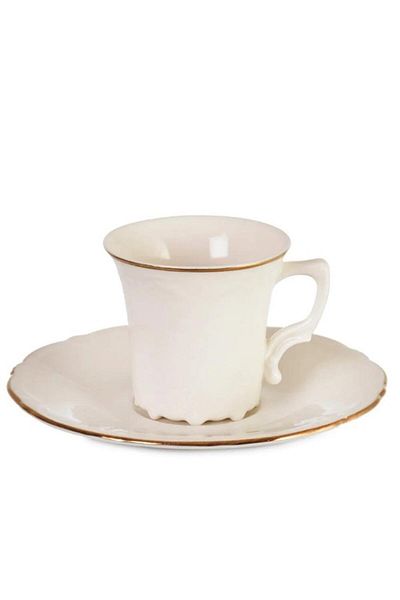 İpek 6 Personality Silk Porcelain Gold Teacup Team 200 Cc