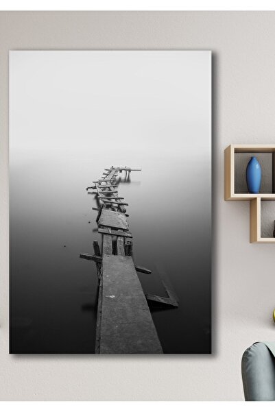 Hediyeler Kapında Eski Yol Kanvas Duvar Tablo