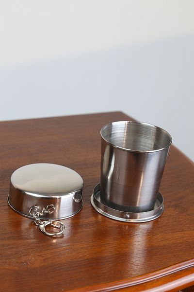 imsaconcept Folding Shot Glass with Keychain