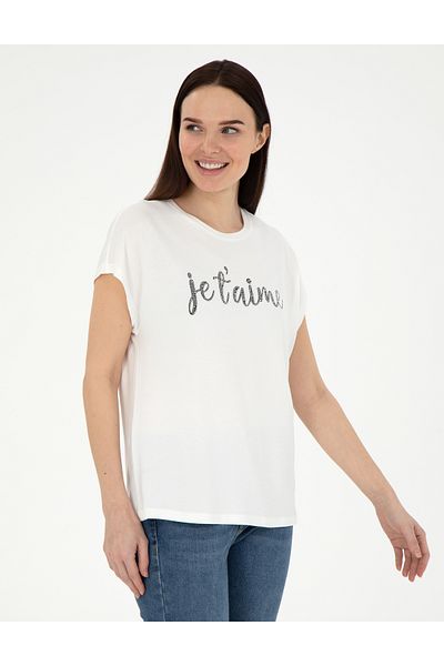 Pierre Cardin White Comfort Fit T-Shirt 50301484 -Vr013