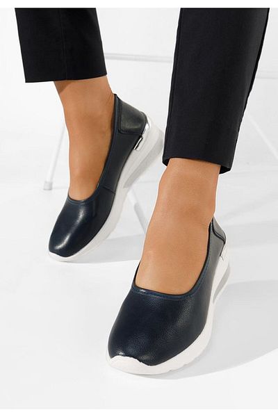 B T Shoes Pantofi cu platforma navy Morgan
