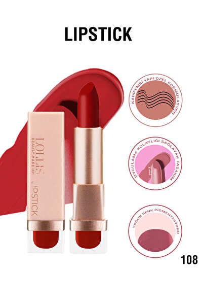 Lollis Lipstick 108 / Ruj 108