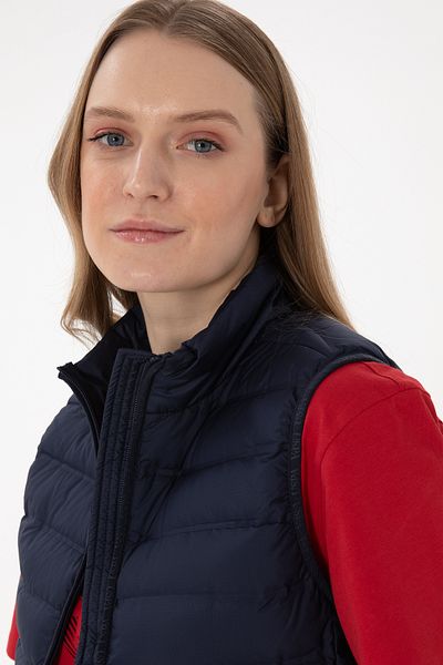 U.S. Polo Assn. Women's Navy Blue Vest 50299178 -Vr033
