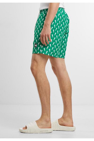 Urban Classics Herren Pattern Swim Shorts