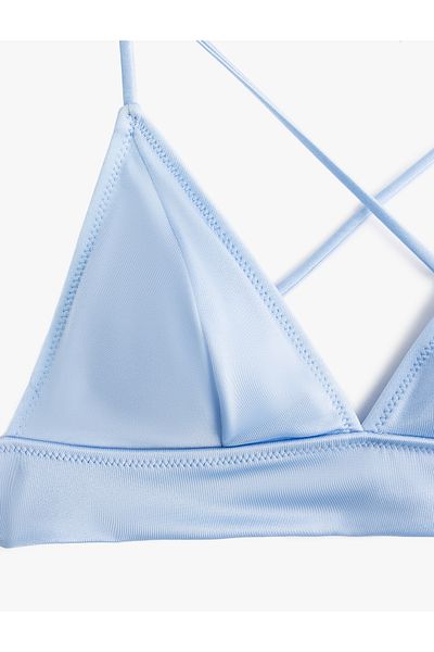 Koton Μπλουζάκι μπικίνι Bralette με δεμένο λουράκι στην πλάτη