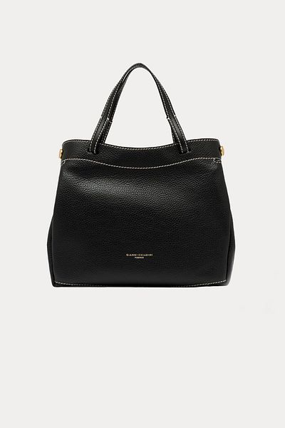 GIANNI CHIARINI Ottavia Leather Shoulder Bag