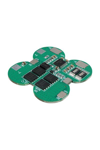 Narnuga 4S 14.8V-16.8V 15A Li-Ion 18650 Bms Protection Board Circuit Board (4767) - Mct5373-8501