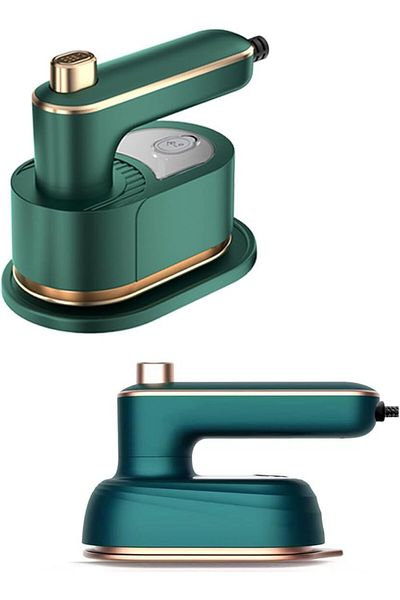 COOYA Steamer Iron, Handheld Portable, 180° Rotation Fabric Wrinkles Remover with Fast Heat-up