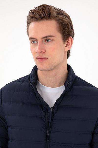 U.S. Polo Assn. Men's Navy Blue Coat 50299349 -Vr033