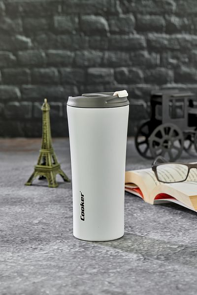 Cooker 400 ml 304 Stainless Steel Thermos – Double Layer, Leakproof, 6 Hours Hot & 24 Hours Cold