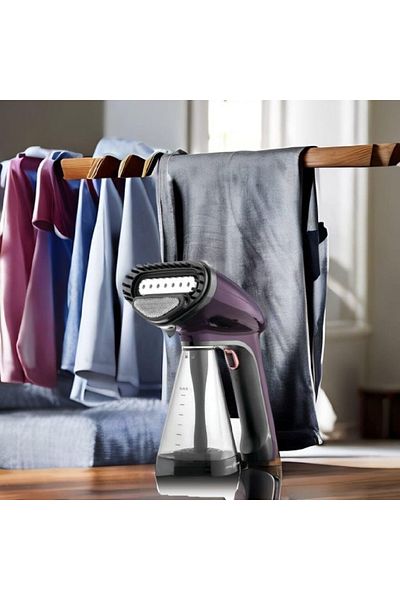 COOYA Portable Garment Steamer,1500W,260ml,Universal Bottle Adapter, Fine Mist Spray