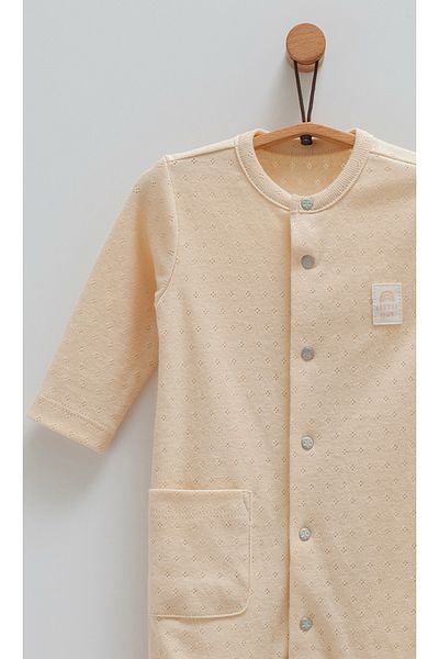 Caramell Men's and Baby's Rompers - Summer Airtight Fabric Organic Cotton with Booties (0-6 Months Arsasi)