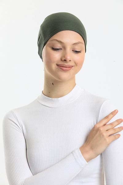 Shalista Buy 4 Pay 3 Miraculous Adhesive Anti-Slip Reducing Seamless White Lycra Bonnet (Price Is for 1 Piece) Non-Slip