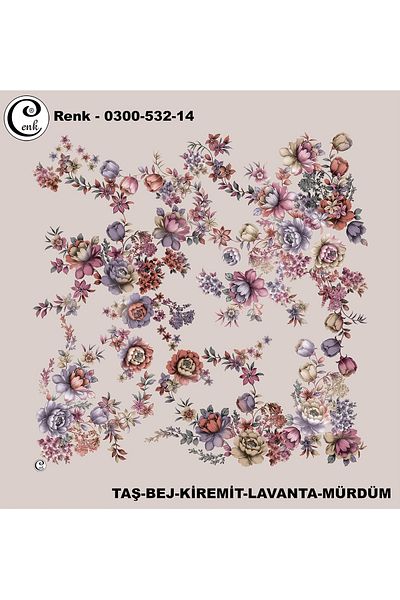 Cenk Γράψιμο με μοτίβο κέντημα - 0300-532 - Χρώμα-14