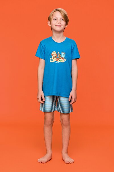 Woody 10-16 Years Old Boy's Pajamas-Pss - 845-Blue