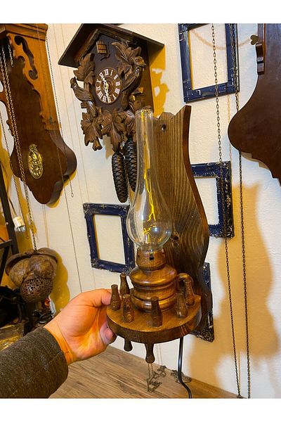 ANTİKA AYAL Electric Gas Lamp