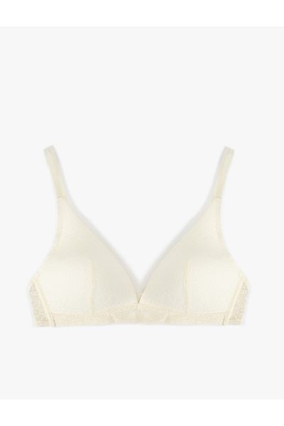 Koton Unpadded Lace Bra Without Underwire