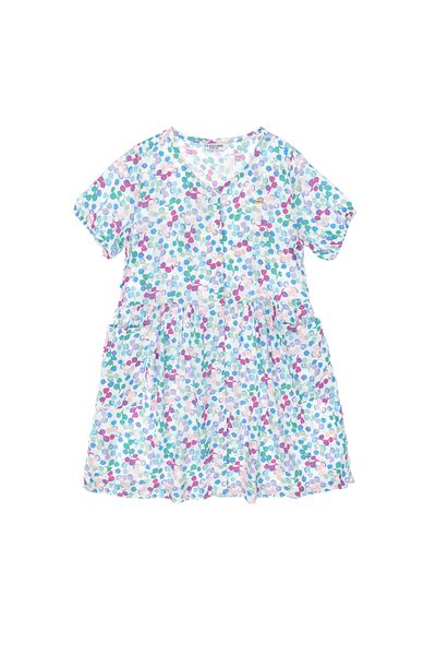 U.S. Polo Assn. Girl's Mint Woven Dress 50299339 -Vr019