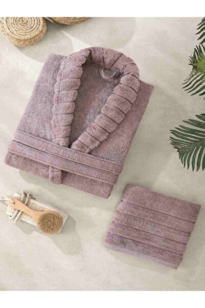 Rebeka Home Collection رداء حمام منشفة بلوم كارلا