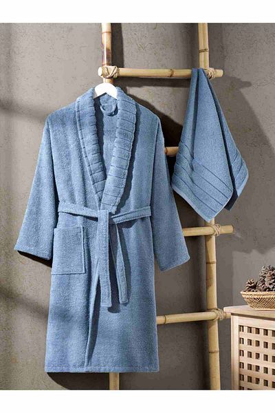 Rebeka Home Collection Halat de baie Indigo Carla