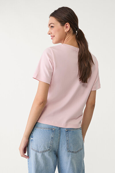 Stradivarius Basic heavy weight regular fit T-shirt