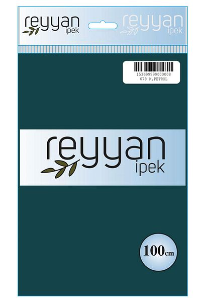 REYYAN Μονόχρωμη τσάντα γραφής - Χρώμα-078 - Dark Petrol