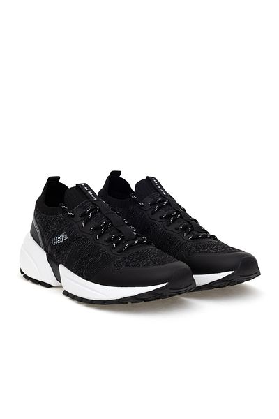 U.S. Polo Assn. Men's Black Sports Shoes 50304426 -Vr046