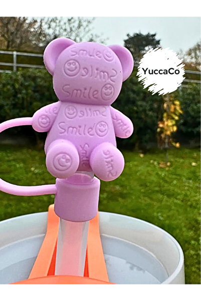 YuccaCo Accessorize Your Life Termos Uyumlu Ayıcık Aksesuar/ Hayvan Figürlü A...