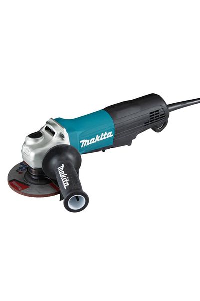 Makita ماكينة صنفرة الزوايا GA5050، 125 مم (5 بوصة)، 1300 وات، 11000 دورة في الدقيقة، 2.8 كجم