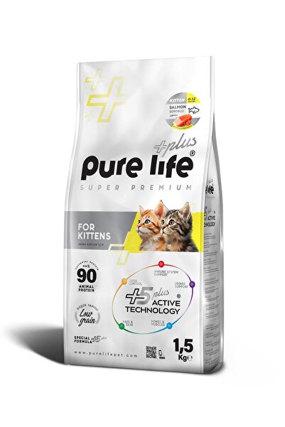 PureLife Pure Life Plus Somonlu Yavru Kedi Maması 1.5 Kg
