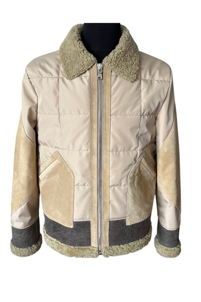 asus deri ERKEK HAKİKİ KOYUN KÜRKÜ, DERİ VE KUMAŞ CEKET