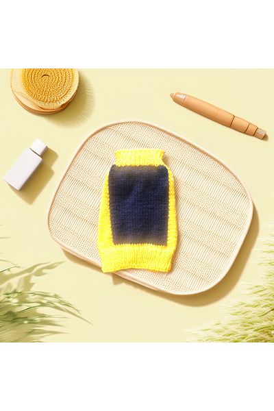 Lady Fify Yellow Navy Blue Wool Sweater for Cat Dog