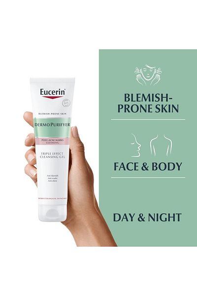 Eucerin DermoPurifyer Oil Control Triple Effect Cleansing Gel 150 ml